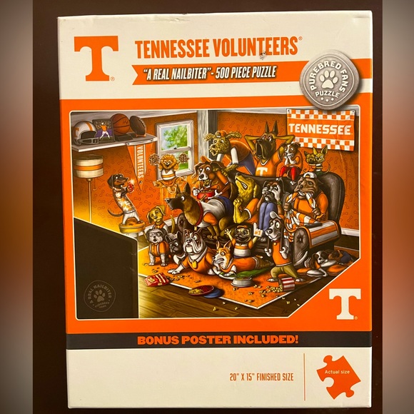 Tennessee Volunteers Puzzle by You the Fan A Purebred Fans Puzzle Vols Rocky Top - Picture 1 of 1